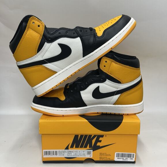Nike Air Jordan 1 Retro High OG “Taxi/Black-Sail” 555088-711 main image 9